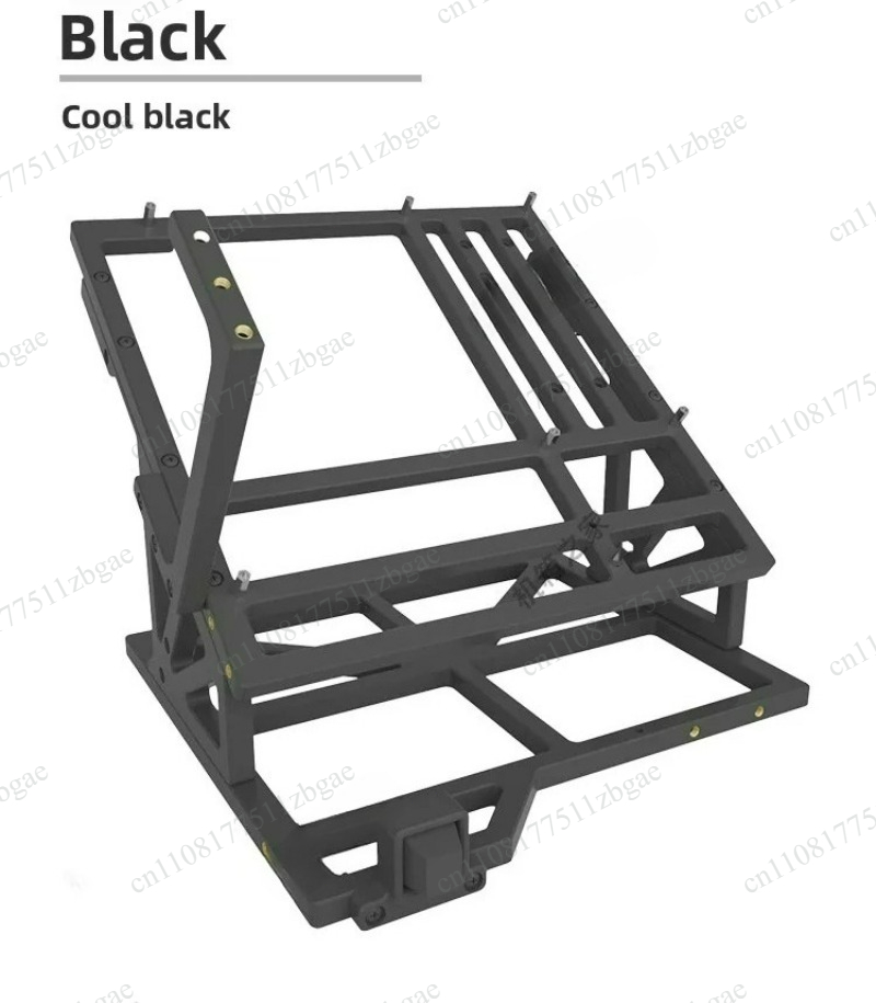 Atx Case - Open-Frame-Computergehäuse, 3D-Drucker-Chassis, MATX ATX ITX DIY-Testbank,