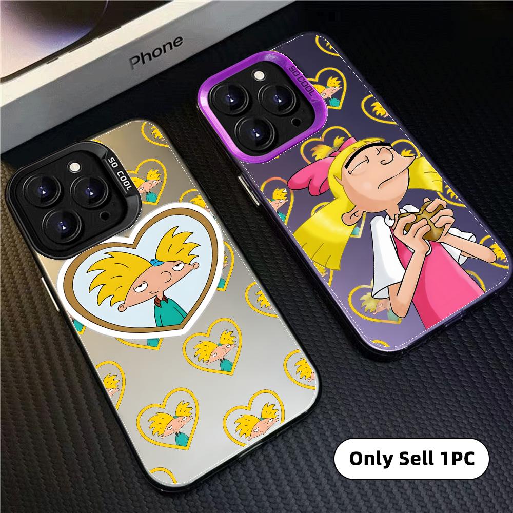 Matte Pc Case - Cartoon H-Hey Arnold! Handyhülle Bunte Matte
