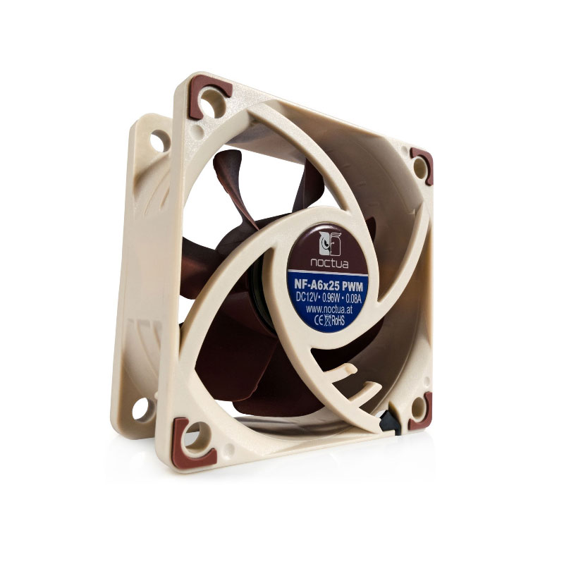 Noctua NF-A6X25 60x60x25mm 12V – Case Fan Controller Bewertung und Preis