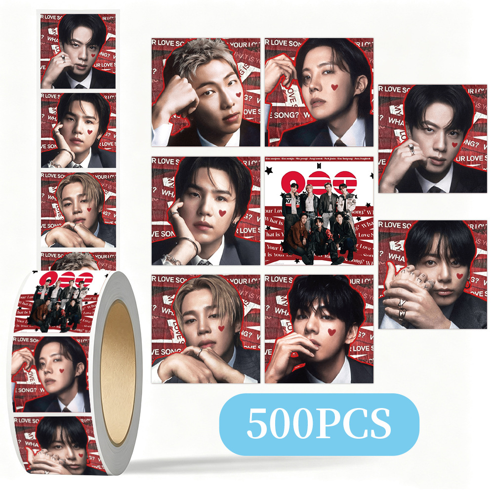 K-pop BTS Roll-Aufkleber 500 S – Case Fans Bewertung und Preis